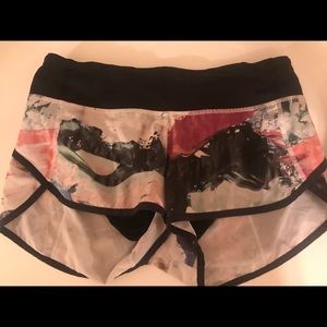 Lululemon printed shorts